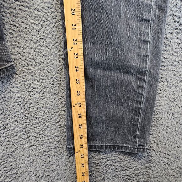 Levis 514 Jeans Men Size 32x34 Black Denim Straight Leg Zip Fly‎ - Picture 5 of 11